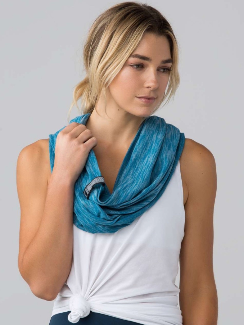 Lululemon Vinyasa Scarf (Rulu) Heathered Tofino Teal